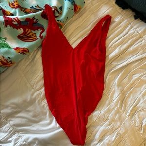 NWOT Aerie Smoothez Plunge Bodysuit